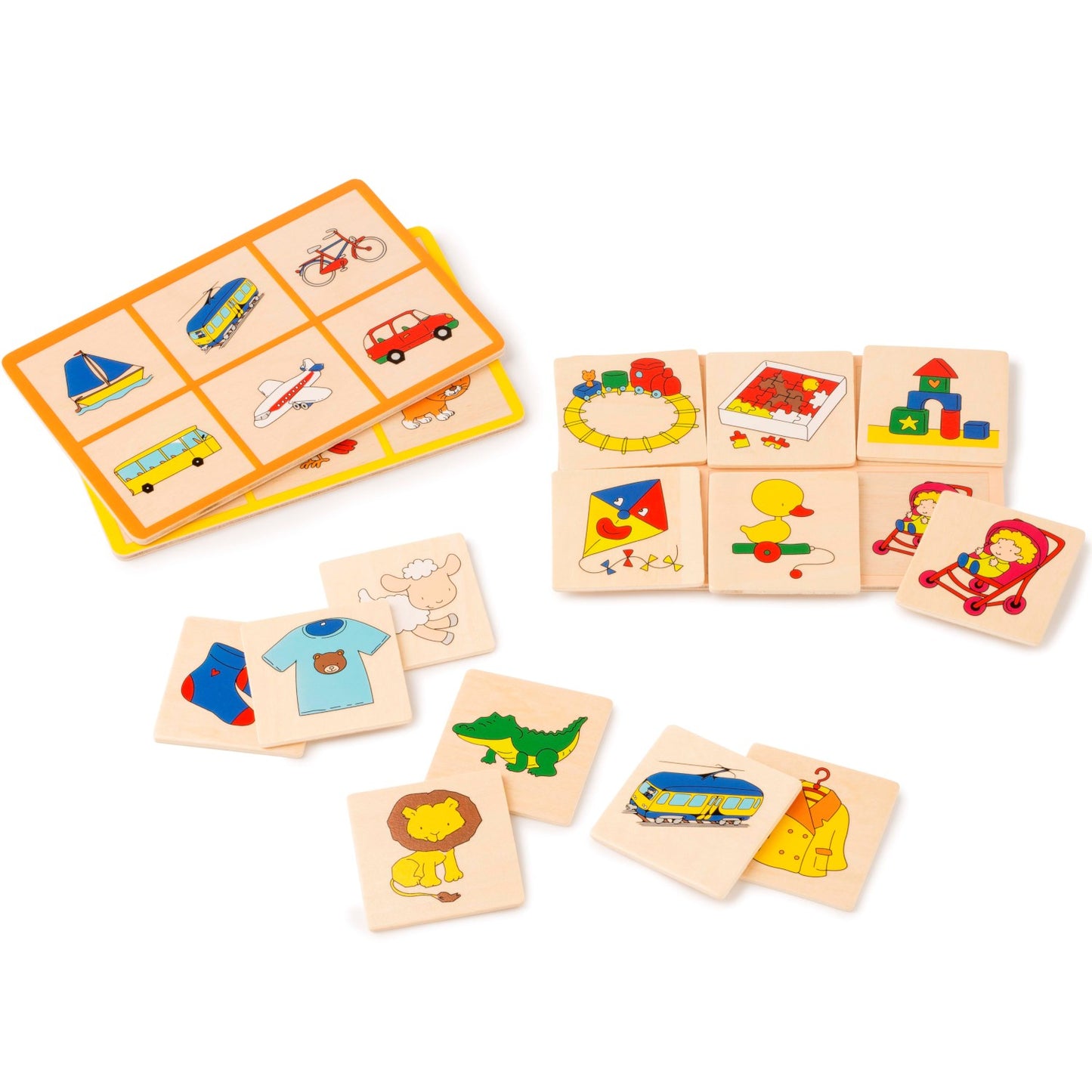 Toys for Life Word Bingo Game 猜詞配對遊戲