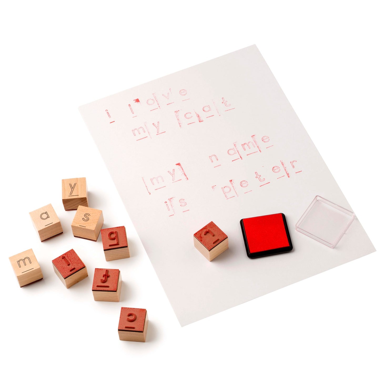 Toys for Life Stamp The Letter Game 字母印章遊戲