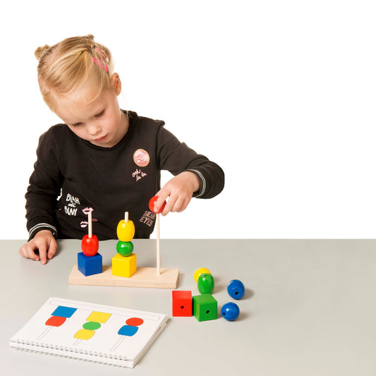 Toys for Life Build The Tower Game 疊高木珠遊戲