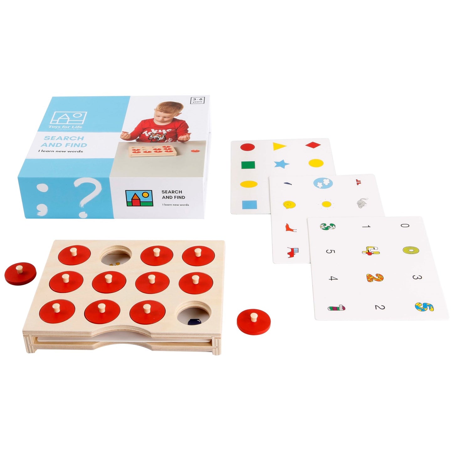 Toys for Life Search and find Memory Game 掀蓋記憶遊戲