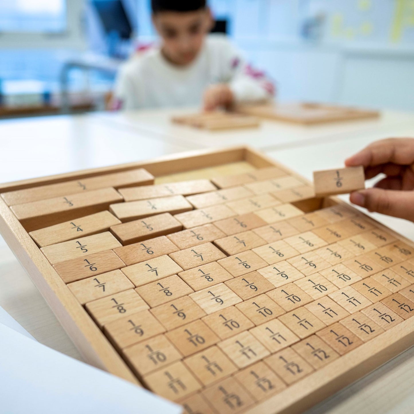 Educo Fraction Blocks 分數分解積木盤