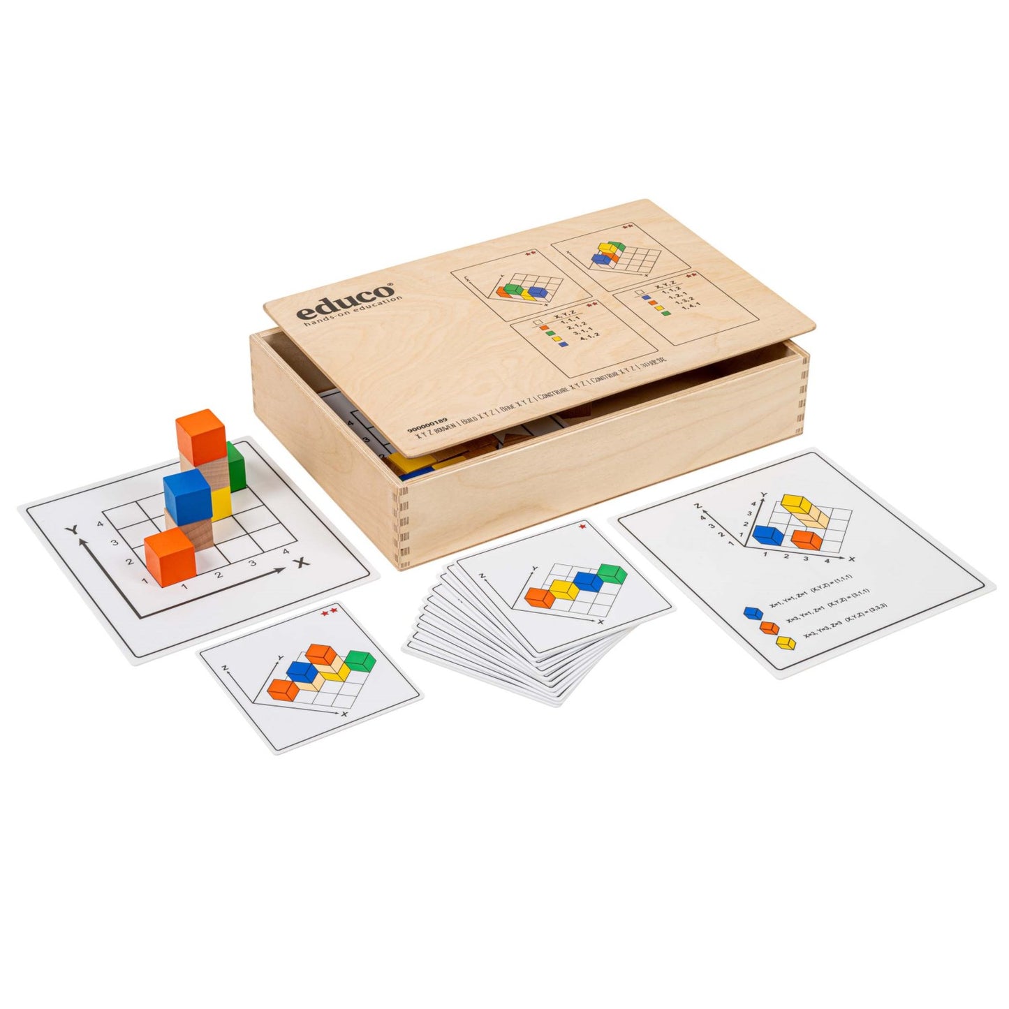 Educo Build X Y 立體建構遊戲