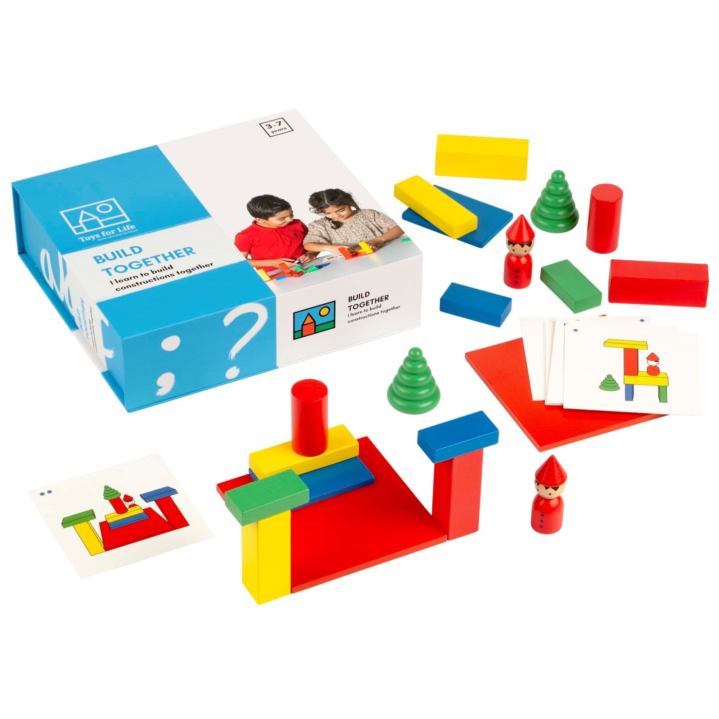 Toys for Life Build Together Spatial Cognition Game一起搭建空間認知遊戲