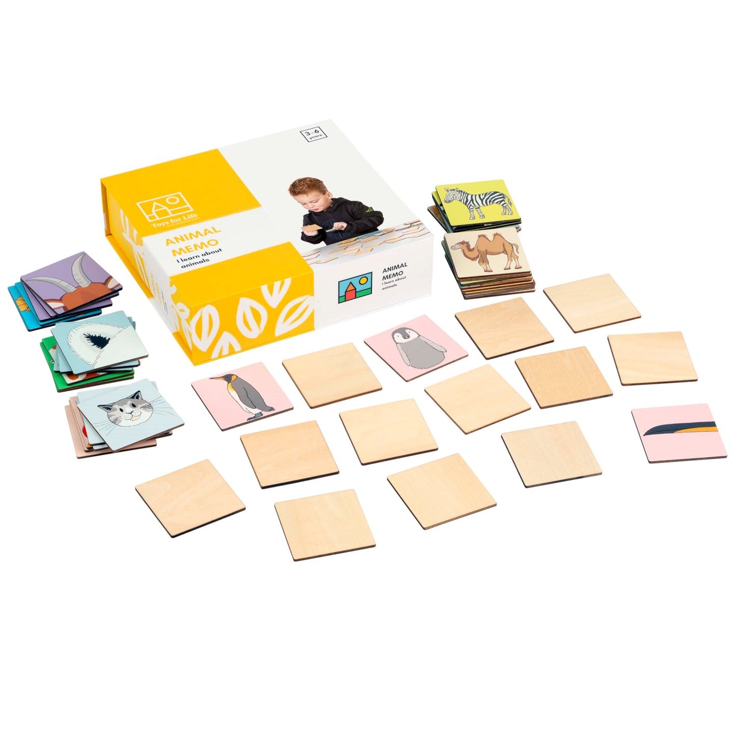 Toys for Life Animal Memo Game 動物記憶遊戲