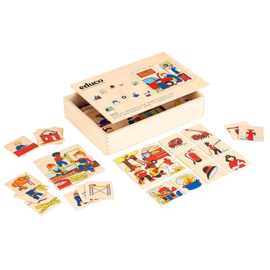 Educo What Goes Together - Professions 卡片分類遊戲-社會職業
