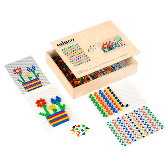 Educo Insert Mosaic 10 mm 趣味插珠遊戲 10毫米