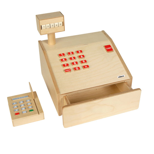 Educo Cash Register Wood