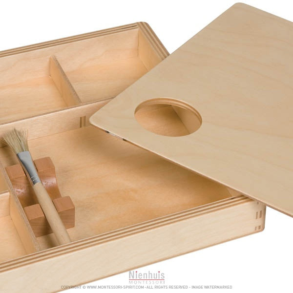 Montessori Glue And Paste Box Glue And Paste Box 貼工盒
