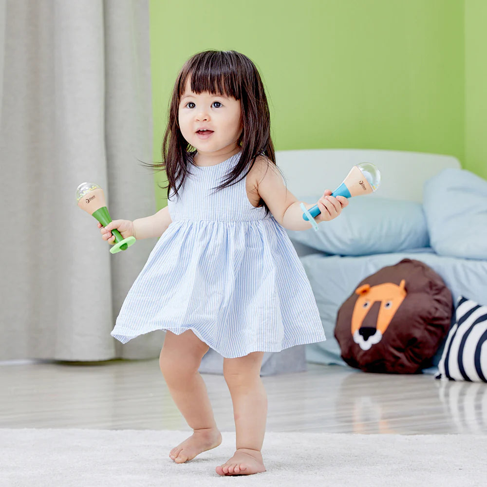 Classic World Rainbow Maracas Random Color 彩虹沙錘-隨機顏色