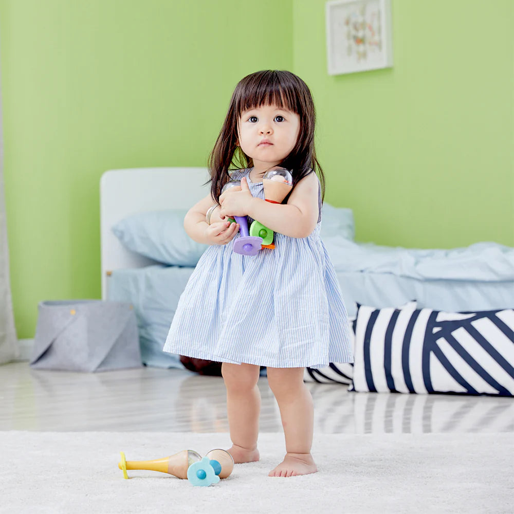 Classic World Rainbow Maracas Random Color 彩虹沙錘-隨機顏色