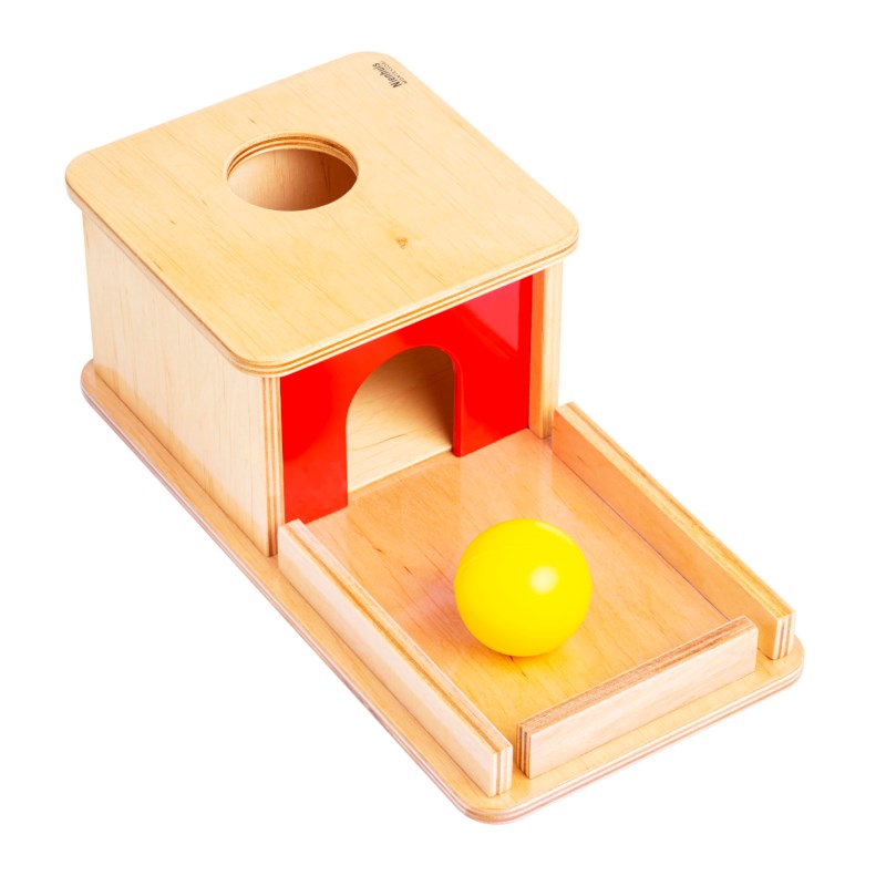 Montessori Object Permanence Box With Tray 託盤式物體恒存箱