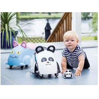 Viking Toys 1973 Cute Rider Kids Ride On Toy, Panda, Black/White 可愛騎士熊貓
