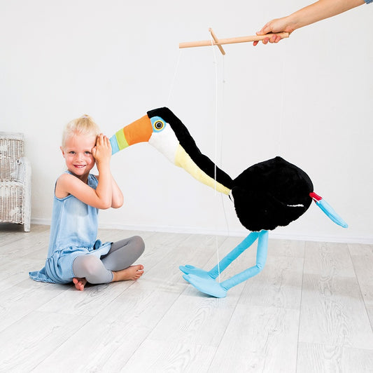 Discon Beleduc Toucan Toni Marionette 大嘴鳥牽線布偶