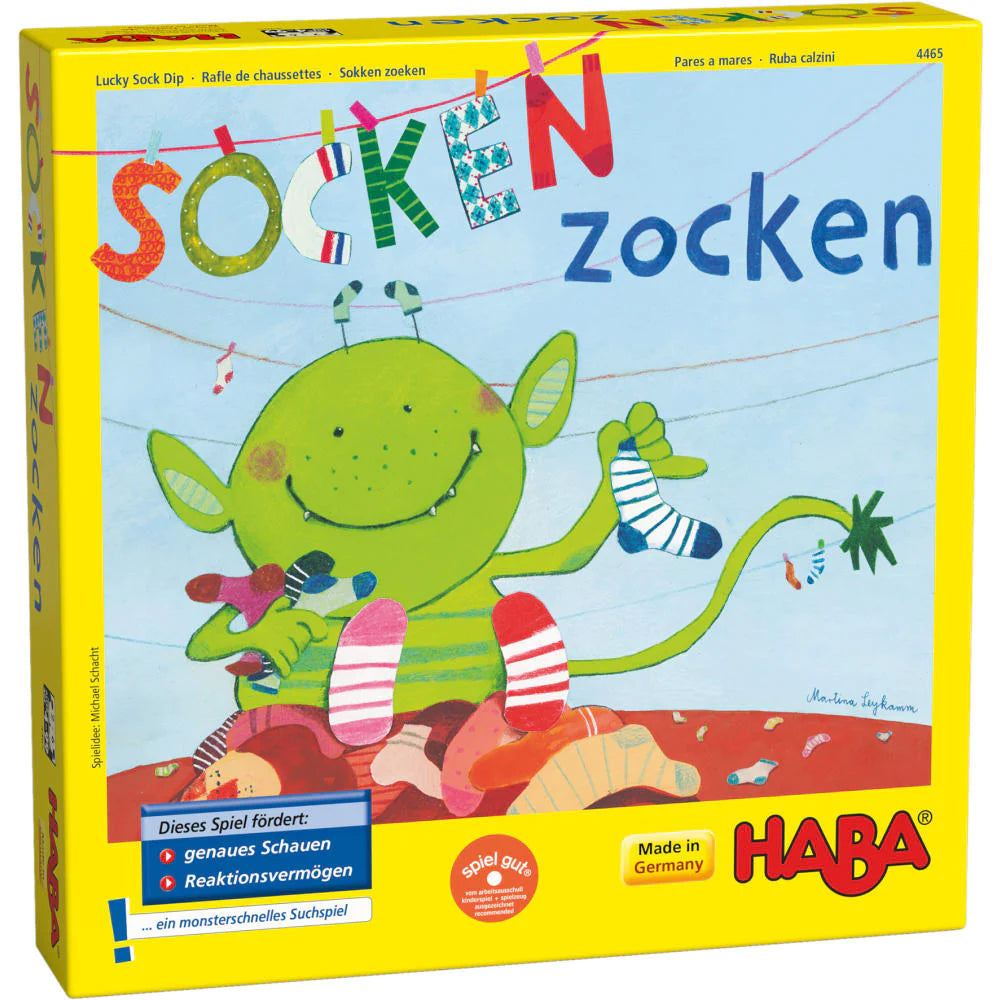 HABA Lucky Sock Dip 襪子配對遊戲