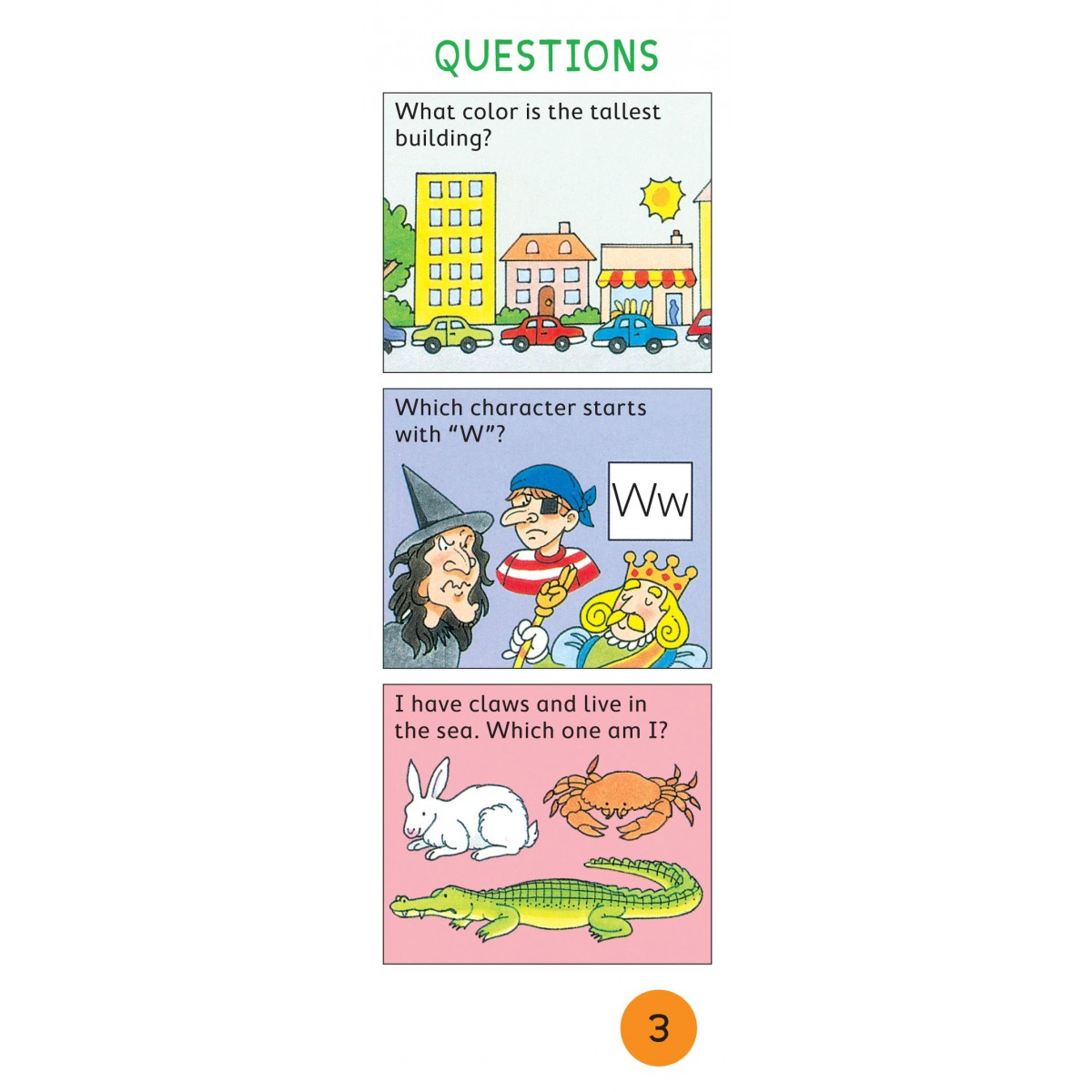 Brain Quest Preschool Q&A Cards: 300 Questions and Answers to Get a Smart Start 學前基礎常識圖卡問答遊戲300題含答案