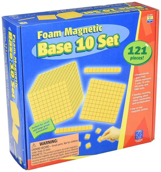 Educational Insights Foam Magnetic Base 10 Set
