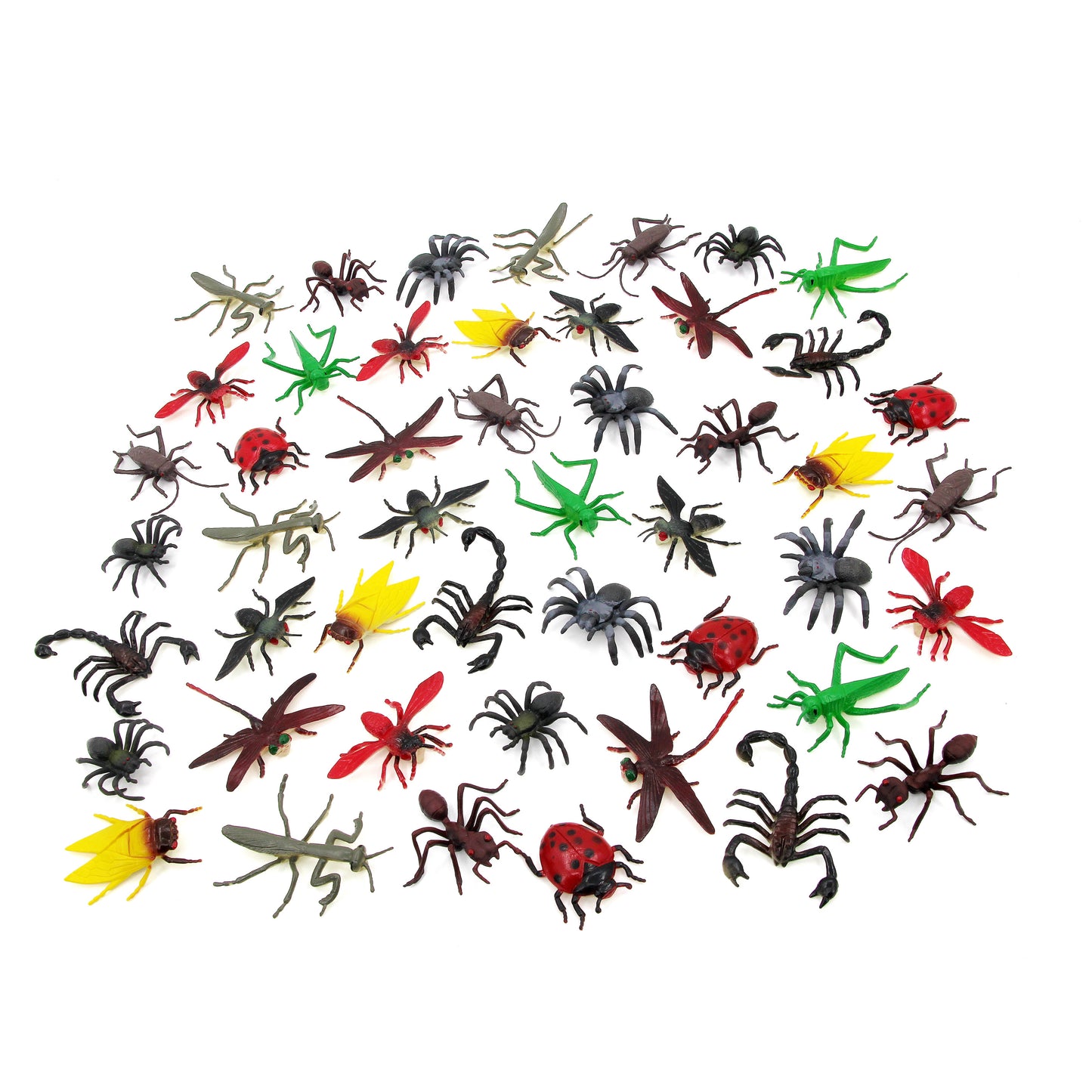 Wenno Insects Counters 60 pcs 迷你昆蟲模型
