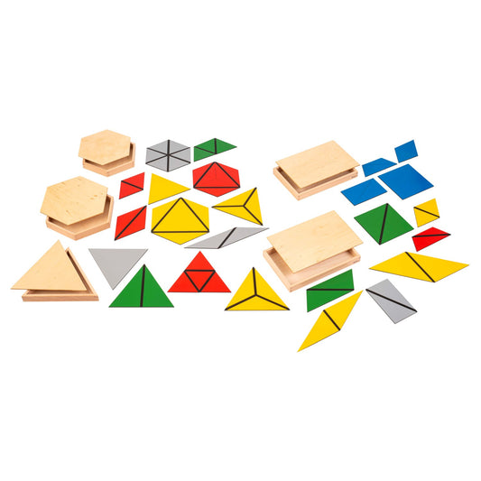 Nienhuis Montessori Constructive Triangles 蒙特梭利教具- 構成三角形