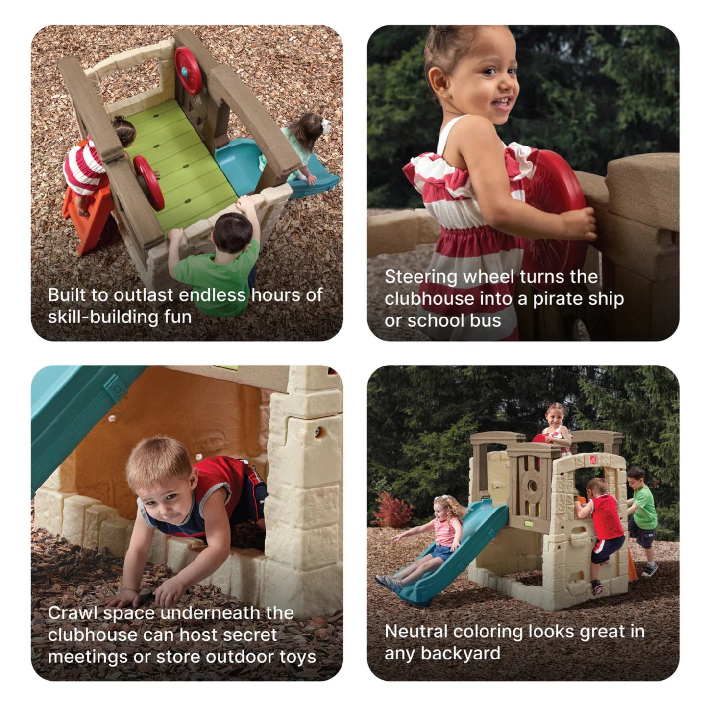 Step2 Naturally Playful Woodland Climber II 叢林探險攀爬遊戲屋