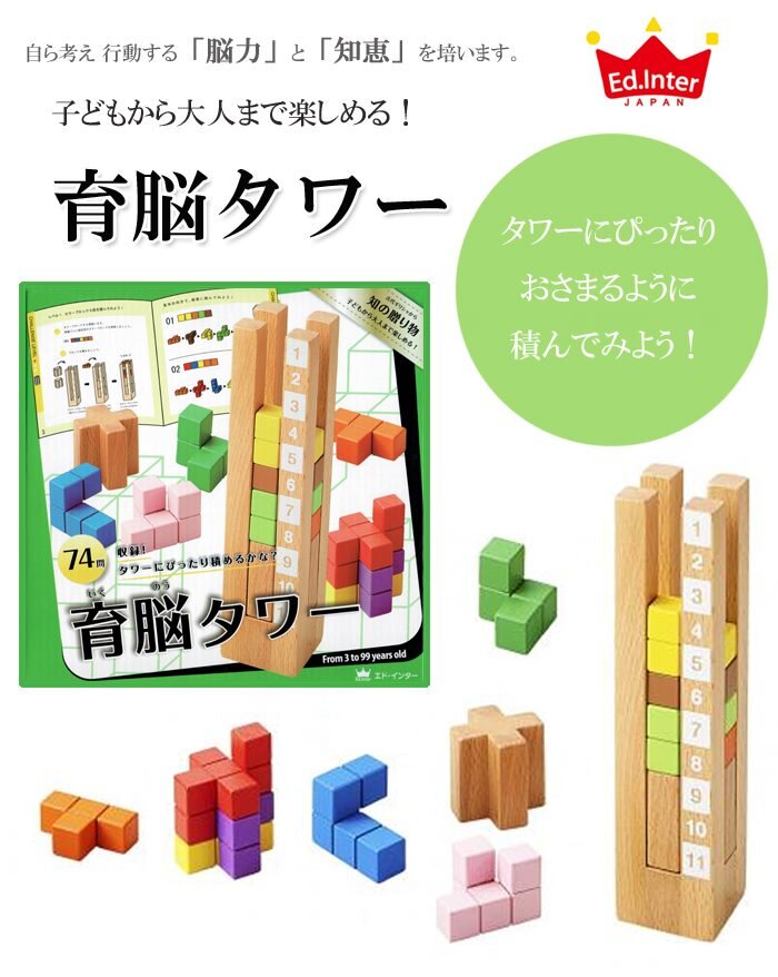 Ed.Inter Puzzle IQ Tower 智力塔