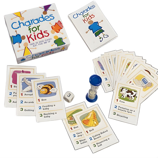 Charades for Kids Picture Guessing Game 有口難言猜圖遊戲