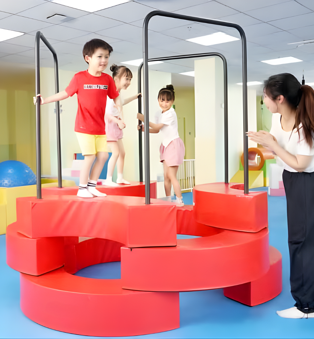 Platform Climber – Balance and Coordination Play Structure 平衡與協調訓練攀爬架