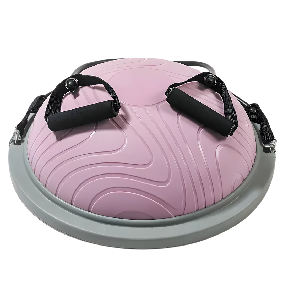 Half Balance Ball Trainer with Resistance Bands D47*H15cm 平衡半圓球附阻力拉力繩 直徑47*高15cm
