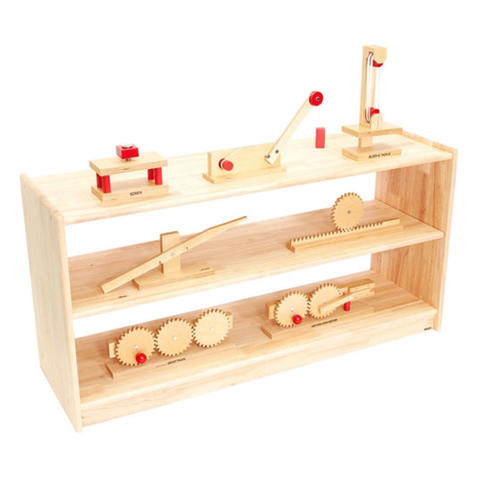 Montessori Open Back Shelf 2 Tier L110 × W30 × H60 cm RW 蒙特梭利橡木雙層置物櫃