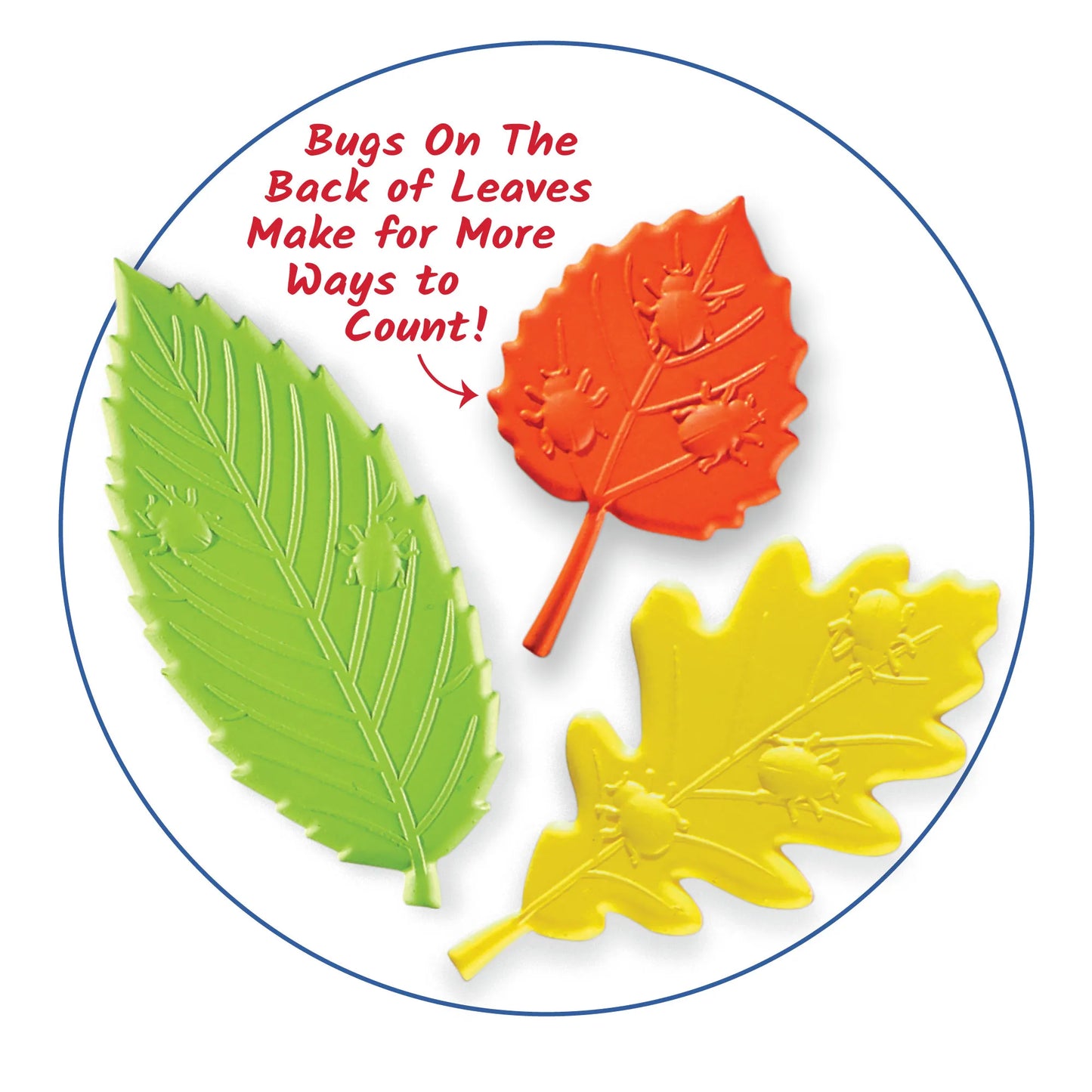 Hand2Mind Sensory Leaves Math Activity Set 感官葉數學活動套裝