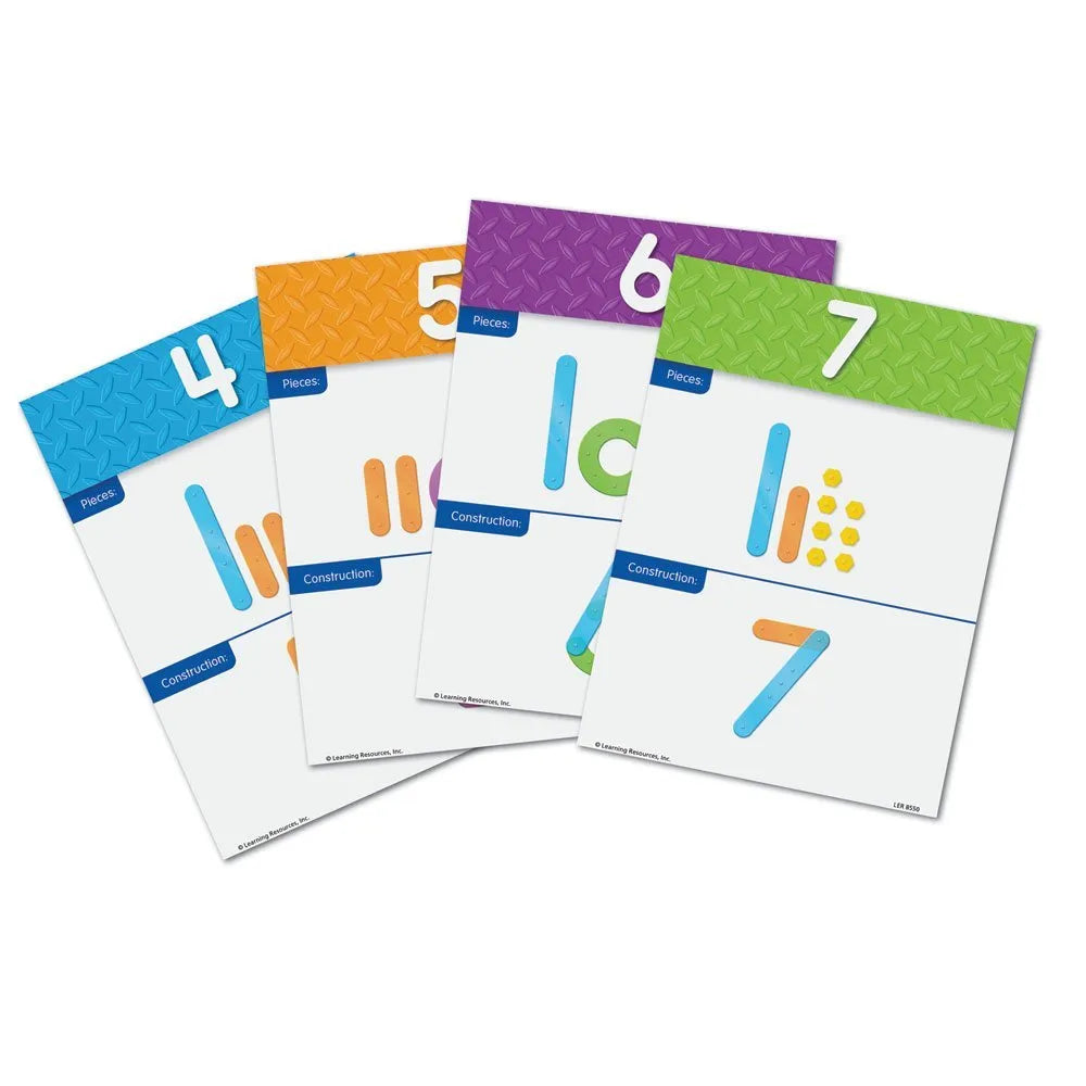 Learning Rescources Numbers Learning Resources Number Construction Activity Set – MY SCHOOL BUS