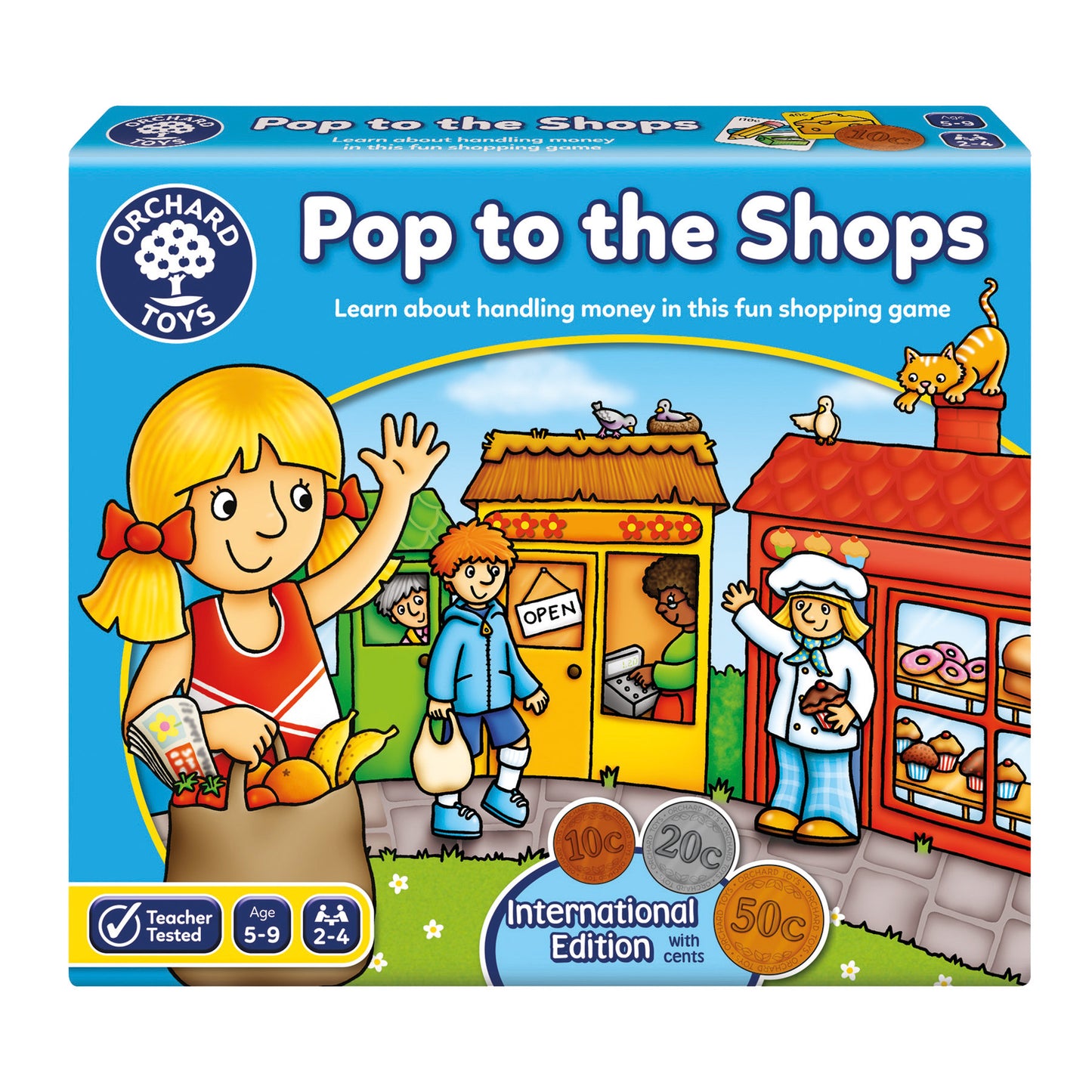 Orchard Toys Pop to the Shops International Shopping Game