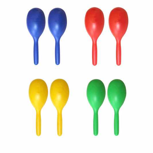 Maracas Shaker Set of 4 Pairs L20cm 4色沙錘 4對套裝