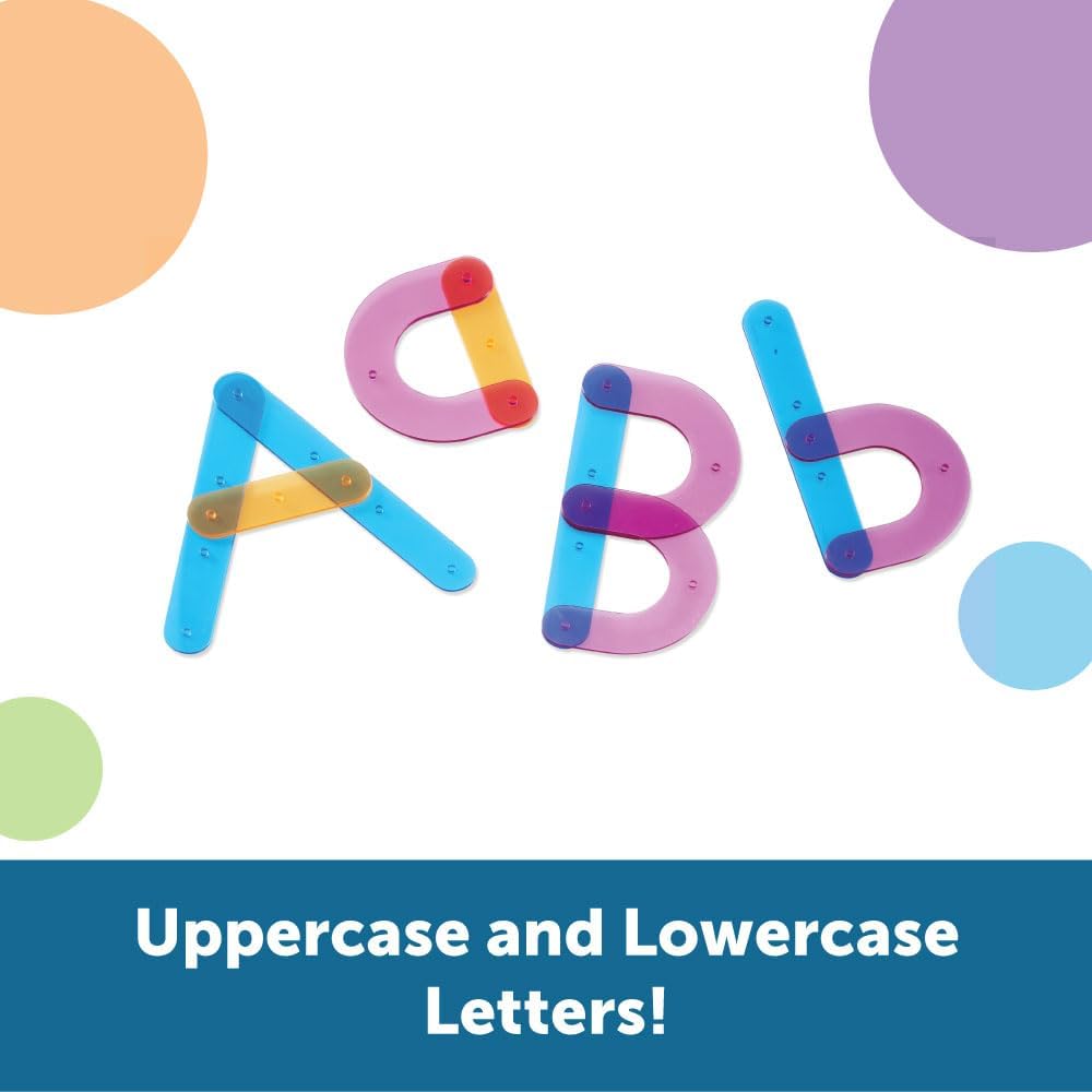 Learning Resources Letter Construction Activity Set 字母建構組