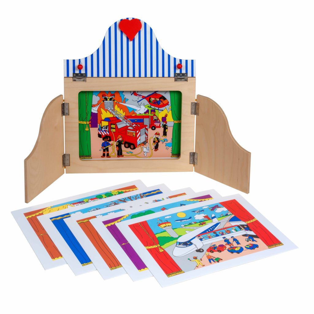 Educo Mini Story Theatre with Story Sheets 迷你手提小劇場 + 故事卡