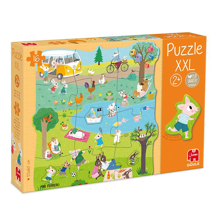 Goula A day in the countryside Puzzle 鄉村拼圖的一天