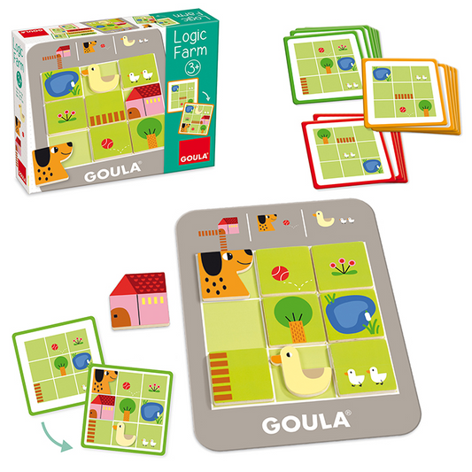 Goula Logic Farm Reasoning Game