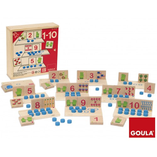 Goula Game 1-10 數字與數量配對遊戲