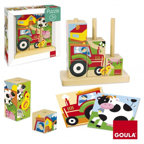 Goula Farm Cubic Block Puzzles 農場立方塊拼圖