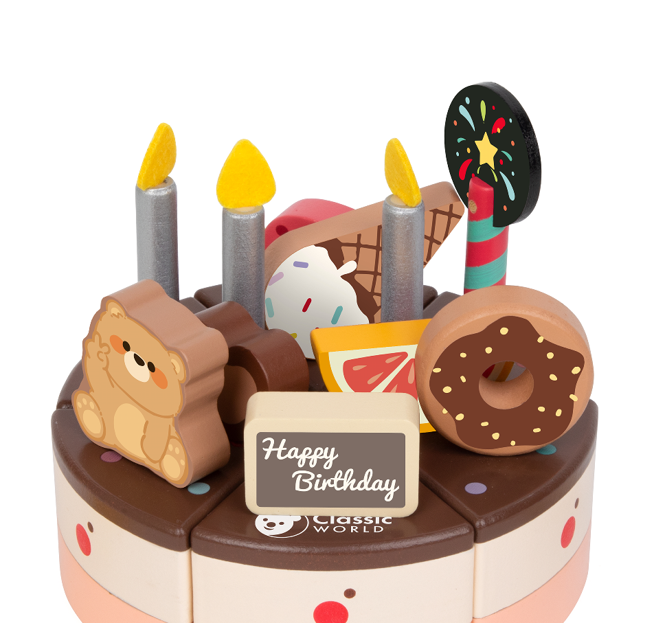 Classic World Birthday Chocolate Cake Playset 生日巧克力蛋糕玩具套裝