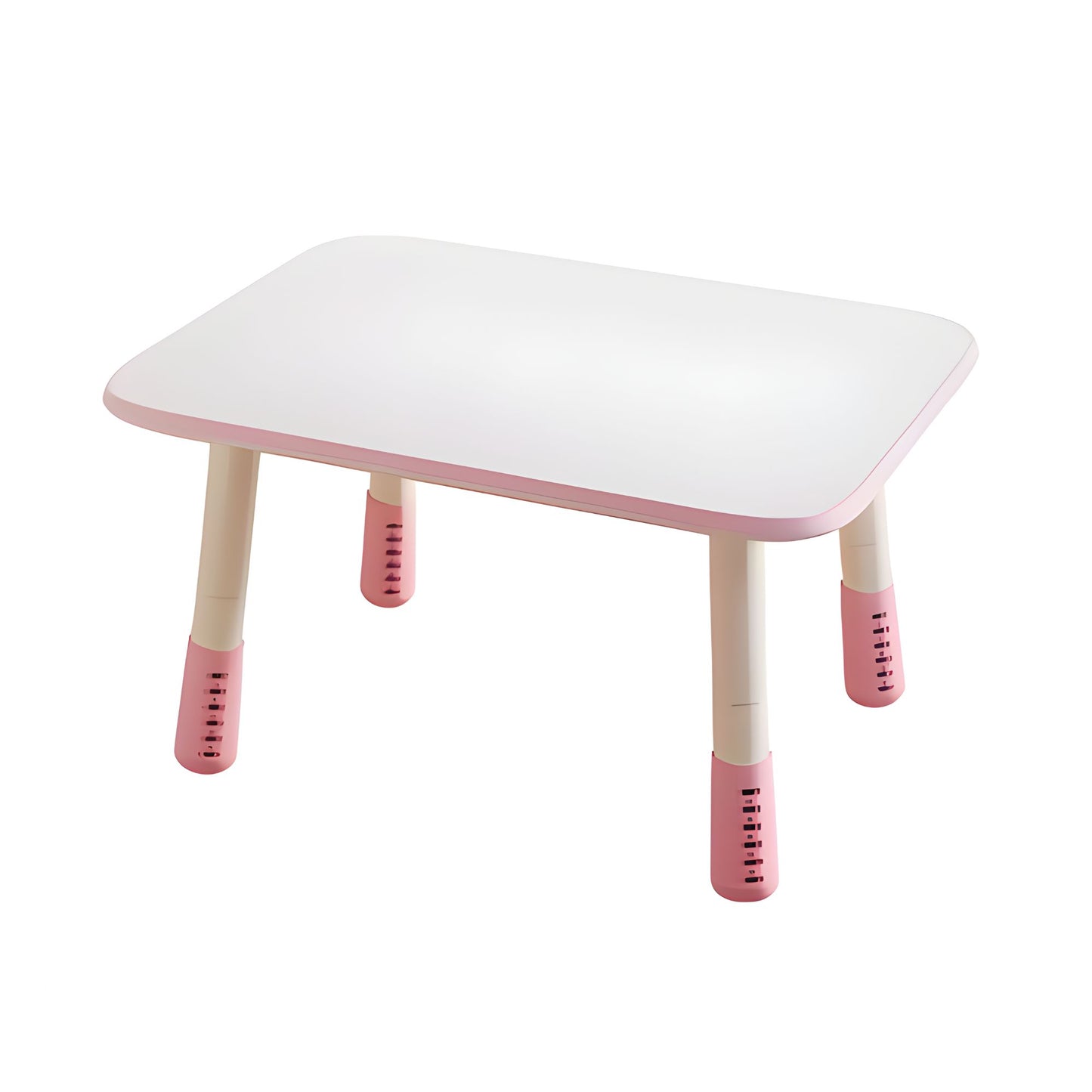 KOK Rectangular Kids Table Height Adjustable 28-55mm Erasable Graffiti Top 成長型兒童長方桌 六段升降與可塗鴉桌面