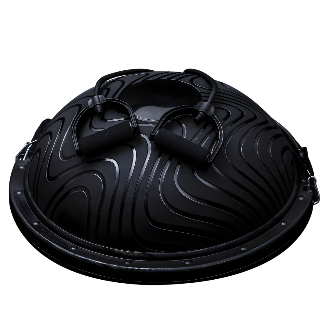 Half Balance Ball Trainer with Resistance Bands D47*H15cm 平衡半圓球附阻力拉力繩 直徑47*高15cm