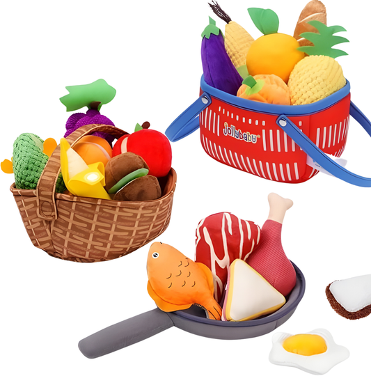 My Veggie & Fruit Basket Soft Toy 我的蔬菜和水果籃