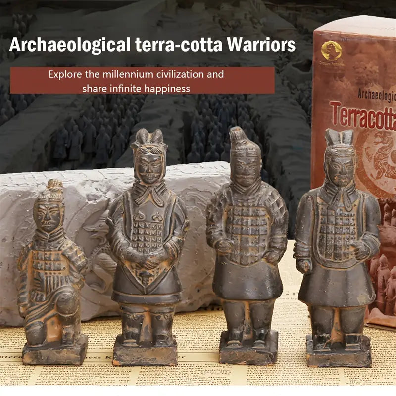 Terracotta Army Excavation Kit Random Fossil 秦始皇陵兵馬俑 陶土挖掘套件 款式隨機