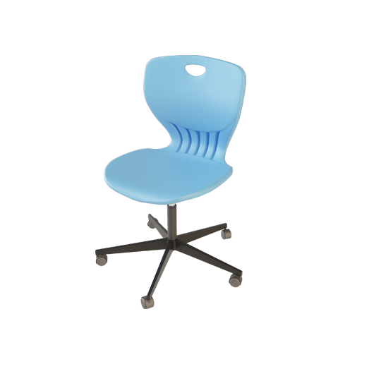 Maxima - Move Chair MOQ 200 Pcs 可移動及升降 旋轉椅  200張起訂 43cmx43cmxSeat Height 46-57.5cm