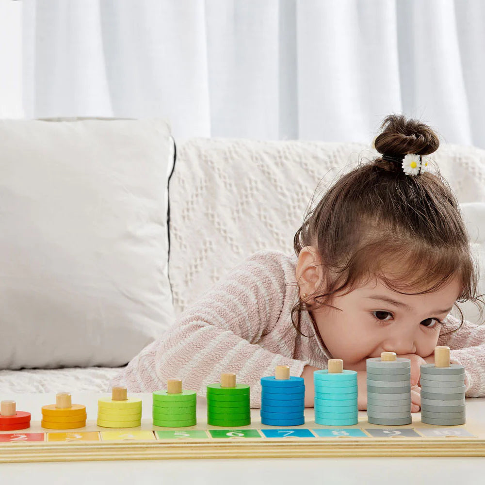 Classic World Counting Stacker Pegging Game 數量疊疊遊戲