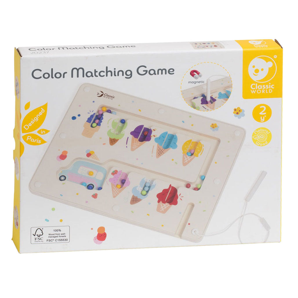 Classic World Color Matching Game 冰淇淋配對運珠筆