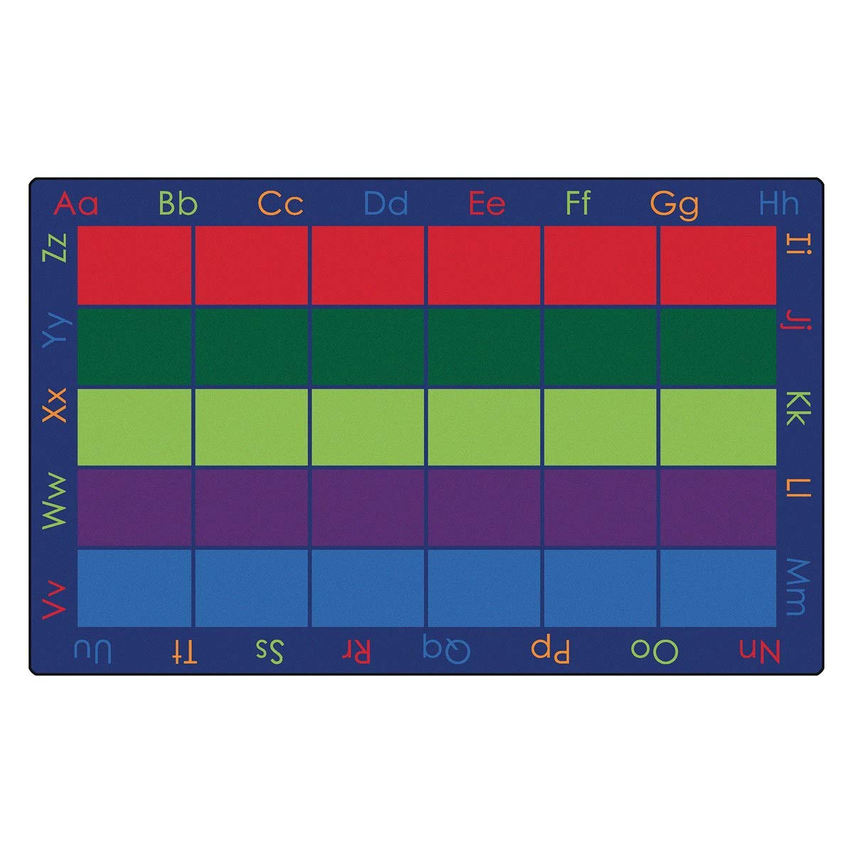 ECR4Kidz Colorful Places Seating Rug | Classroom Organization and Literacy Carpet 多彩位置地墊 | 課室管理與識字學習地毯