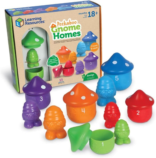 Learning Resources Peekaboo Gnome Homes