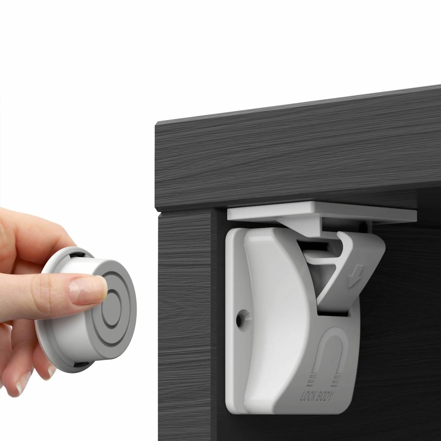 Magnetic Cabinet Locks 嬰幼兒安全防護 磁性櫃鎖