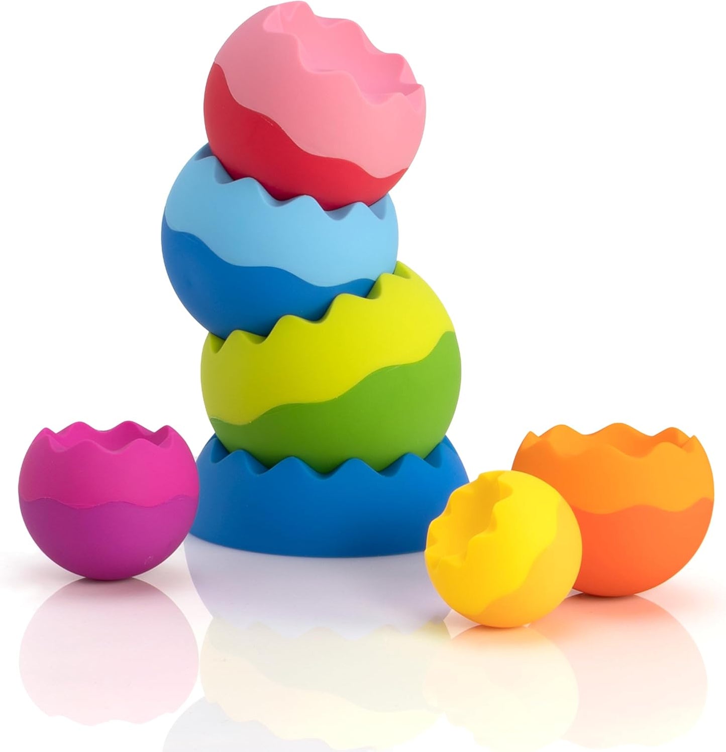 Fat Brain Toys Tobbles Neo 可堆疊的球體感官探索玩具